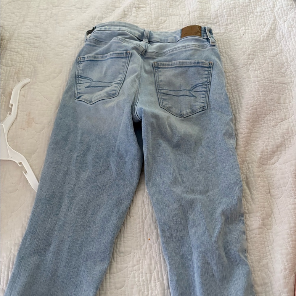 American Eagle Outfitters Light Blue Denim Pants
